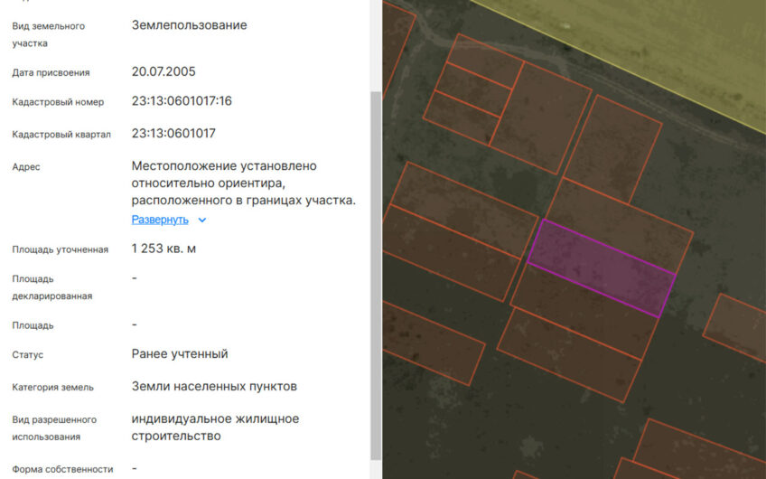 Участок 12.5 сот., х.Трудобеликовский