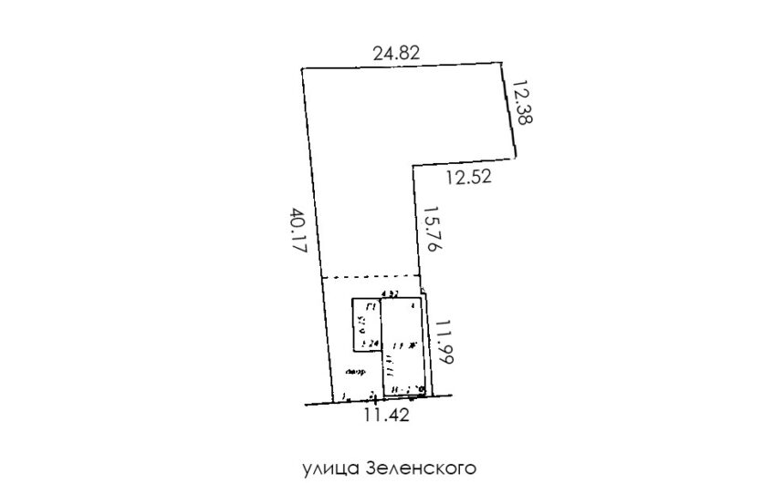 Дом 46 м² на участке 6.4 сот., г.Славянск н/К, мкр.Кубрис