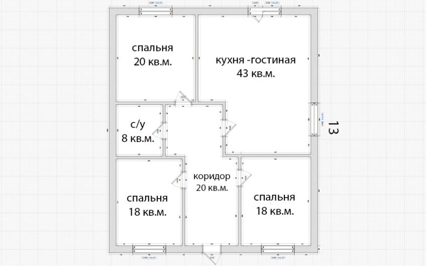 Дом 143 м² на участке 3 сот., г.Славянск н/К, Центр